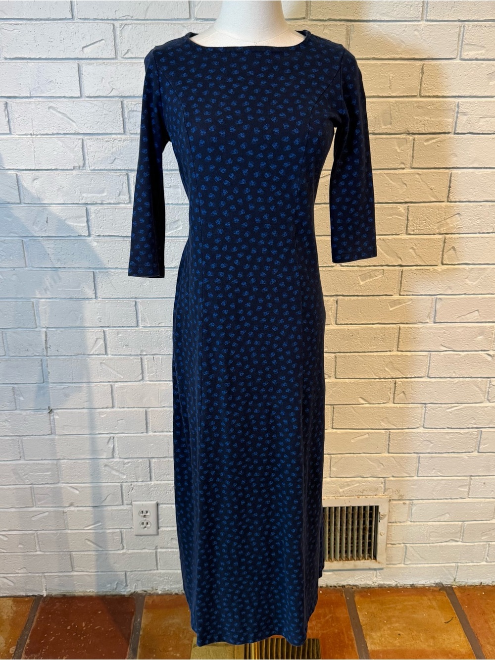 Vintage 90s y2k Laura Ashley Floral Maxi Dress womens S